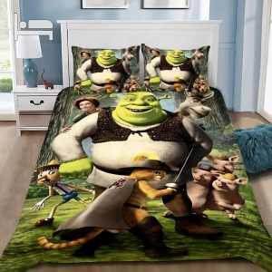 Shrek Bedding Set Single Double King Duvet Cover Quilt Cover