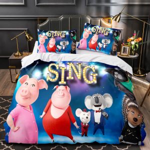 Sing 2 Bedding Set Single Double King Duvet Cover Quilt Cover