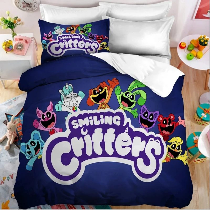 Smilings Critters Bedding Set Single Double King Duvet Cover Quilt Cover
