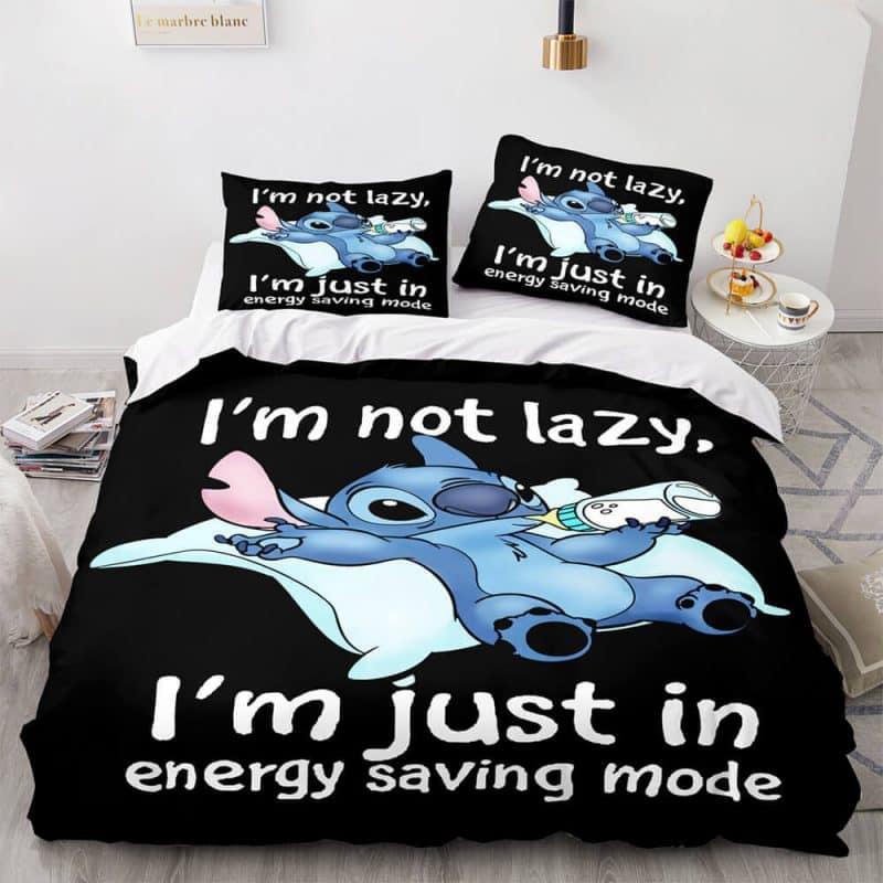 Stitch Bedding Set Single Double King Duvet Cover Quilt Cover