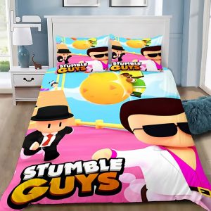 Stumble Guys Bedding Set Single Double King Duvet Cover Quilt Cover
