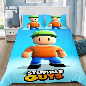Stumble Guys Bedding Set Single Double King Duvet Cover Quilt Cover