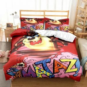 Tasmanian Devil Bedding Set Single Double King Duvet Cover Quilt Cover