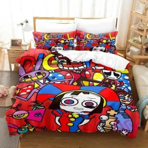 The Amazing Digital Circus Bedding Set Single Double King Duvet Cover Quilt Cover