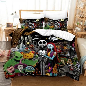 The Nightmare Before Christmas Bedding Set Single Double King Duvet Cover Quilt Cover