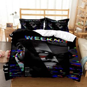 The Weeknd Bedding Set Single Double King Duvet Cover Quilt Cover