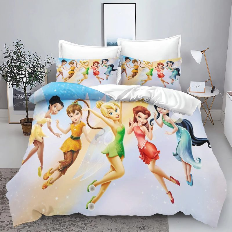 Tinker Bell Bedding Set Single Double King Duvet Cover Quilt Cover