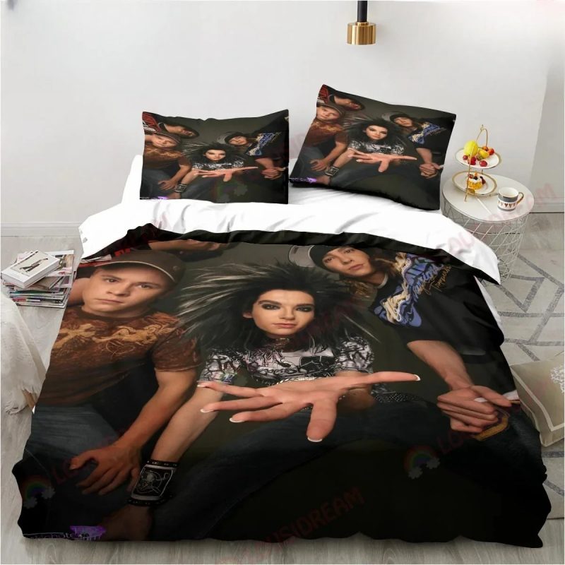 Tokio Hotel Bedding Set Single Double King Duvet Cover Quilt Cover