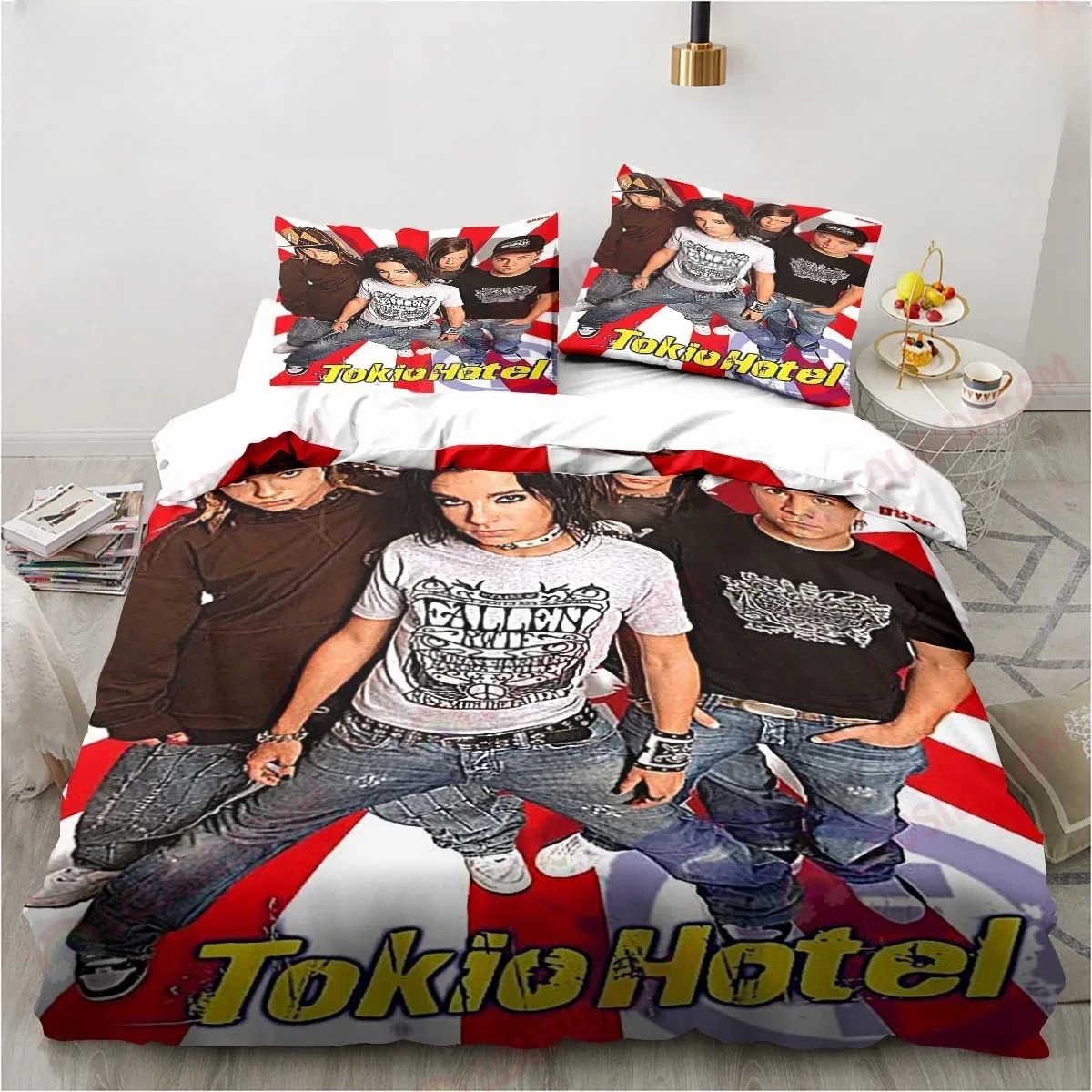 Tokio Hotel Bedding Set Single Double King Duvet Cover Quilt Cover