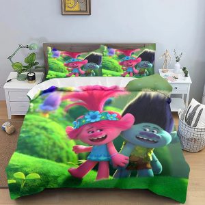 Trolls Bedding Set Single Double King Duvet Cover Quilt Cover