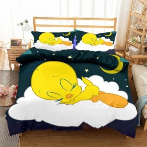 Tweety Bedding Set Single Double King Duvet Cover Quilt Cover