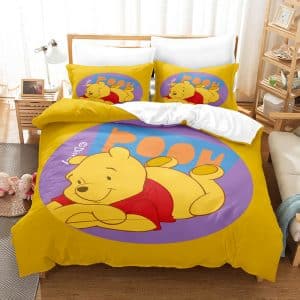 Winnie the Pooh Bedding Set Single Double King Duvet Cover Quilt Cover