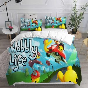 Wobbly Life Bedding Set Single Double King Duvet Cover Quilt Cover