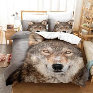Wolf Bedding Set Single Double King Duvet Cover Quilt Cover