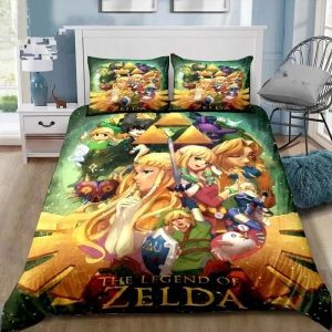 Zelda Bedding Set Single Double King Duvet Cover Quilt Cover