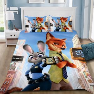 Zootopia Bedding Set Single Double King Duvet Cover Quilt Cover