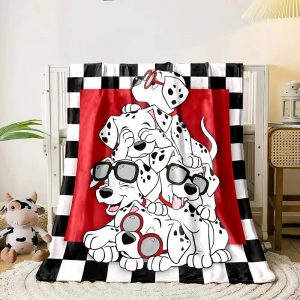 101 Dalmatians Blanket Flannel Fleece Blanket Throw Quilt Blanket
