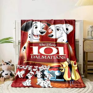 101 Dalmatians Blanket Flannel Fleece Blanket Throw Quilt Blanket