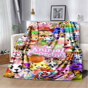 Animal Crossing Blanket Flannel Fleece Blanket Throw Quilt Blanket