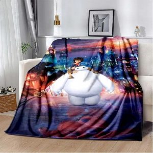 Big Hero 6 Blanket Flannel Fleece Blanket Throw Quilt Blanket