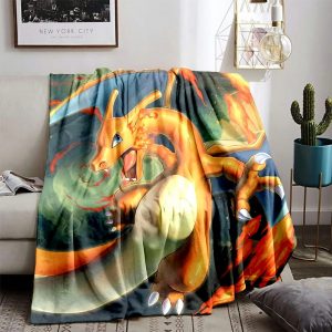 Charizard Blanket Flannel Fleece Blanket Throw Quilt Blanket