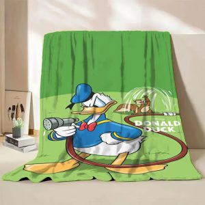 Donald Duck Blanket Flannel Fleece Blanket Throw Quilt Blanket