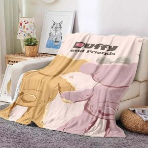 Duffy and Friends Blanket Flannel Fleece Blanket Throw Quilt Blanket