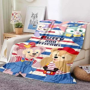 Duffy and Friends Blanket Flannel Fleece Blanket Throw Quilt Blanket
