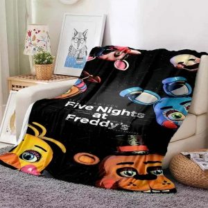 Five Nights at Freddy's Blanket Flannel Fleece Blanket Throw Quilt Blanket