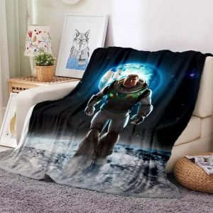 Lightyear Blanket Flannel Fleece Blanket Throw Quilt Blanket