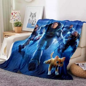 Lightyear Blanket Flannel Fleece Blanket Throw Quilt Blanket
