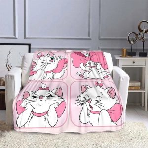 Marie Blanket Flannel Fleece Blanket Throw Quilt Blanket