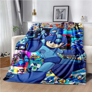 Mega Man Blanket Flannel Fleece Blanket Throw Quilt Blanket
