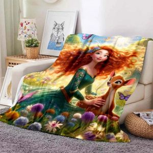 Merida Blanket Flannel Fleece Blanket Throw Quilt Blanket