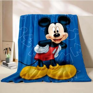 Mickey Mouse Blanket Flannel Fleece Blanket Throw Quilt Blanket