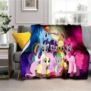 My Little Pony Blanket Flannel Fleece Blanket Throw Quilt Blanket