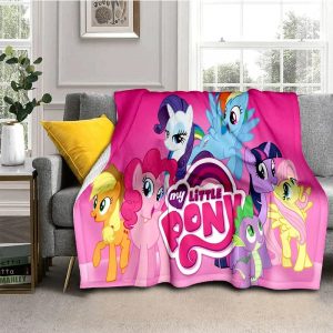 My Little Pony Blanket Flannel Fleece Blanket Throw Quilt Blanket