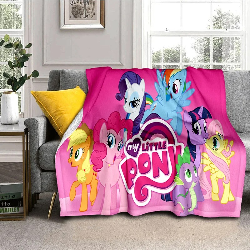 My Little Pony Blanket Flannel Fleece Blanket Throw Quilt Blanket