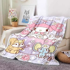 My Melody Blanket Flannel Fleece Blanket Throw Quilt Blanket