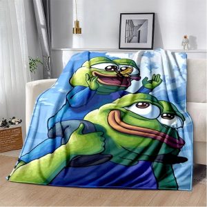 Pepe the Frog Blanket Flannel Fleece Blanket Throw Quilt Blanket