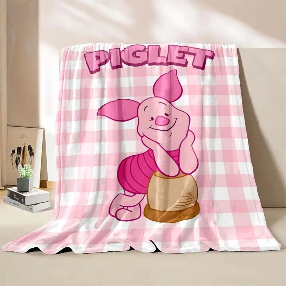 Piglet Blanket Flannel Fleece Blanket Throw Quilt Blanket