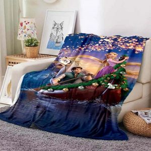 Rapunzel Blanket Flannel Fleece Blanket Throw Quilt Blanket