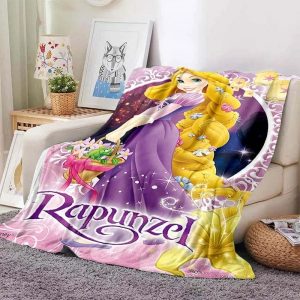 Rapunzel Blanket Flannel Fleece Blanket Throw Quilt Blanket