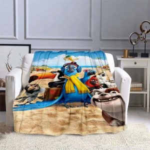 Rio Blanket Flannel Fleece Blanket Throw Quilt Blanket