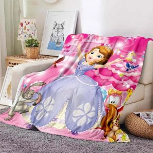 Sofia the First Blanket Flannel Fleece Blanket Throw Quilt Blanket