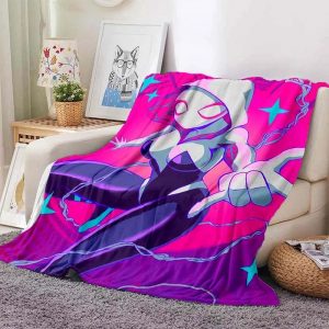 Spider Gwen Blanket Flannel Fleece Blanket Throw Quilt Blanket