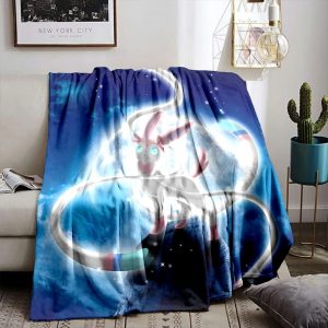 Sylveon Blanket Flannel Fleece Blanket Throw Quilt Blanket
