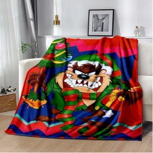 Taz-Mania Blanket Flannel Fleece Blanket Throw Quilt Blanket