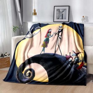 The Nightmare Before Christmas Blanket Flannel Fleece Blanket Throw Quilt Blanket