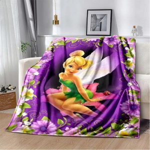Tinker Bell Blanket Flannel Fleece Blanket Throw Quilt Blanket